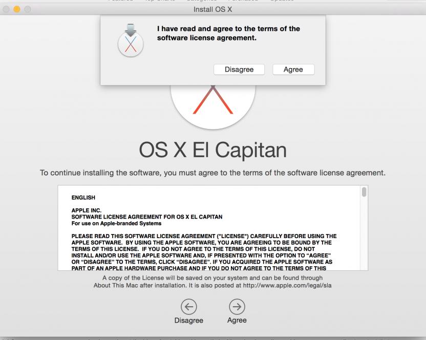 Что на самом деле кроется в пользовательском соглашении Mac OS X El Capitan