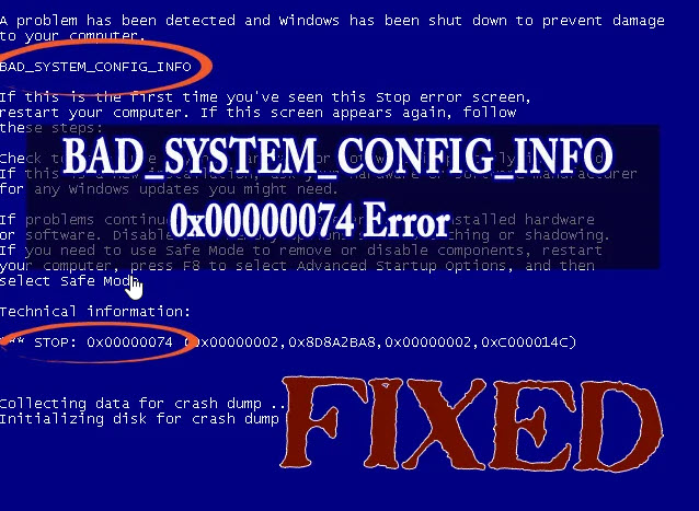 Как исправить ошибку 0x00000074 при загрузке Windows 7 — верный способ